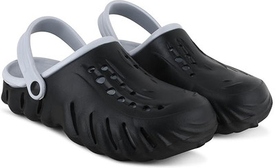 GENIAL Boys Slip-on Clogs(Black , 3-4 Years)