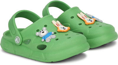 Aqualite Boys Slip-on Clogs(Green , 4 - 5 Years)
