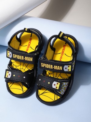 Spiderman By Kidsville Spiderman Boys Velcro Sports Sandals(Multicolor , 5 Years)