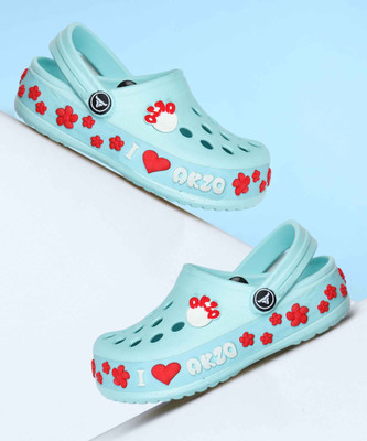 Abros Boys Sling Back Clogs(Light Blue , 4 - 4.5 year)