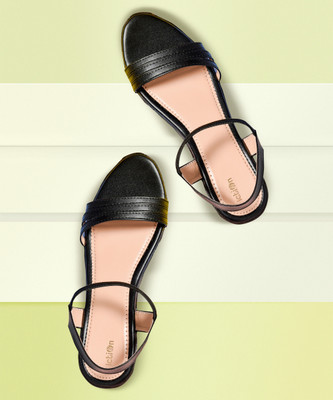 action Girls Slip-on Heels(Black , 15 - 16 Years)