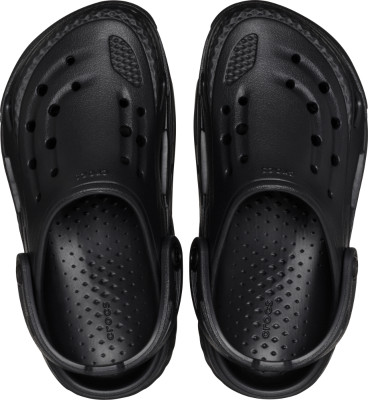 CROCS Boys & Girls Slip-on Clogs(Black , 7 year)