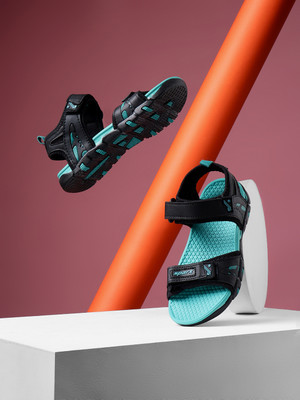Sparx Boys Velcro Sports Sandals(Black , 6-7 Years)