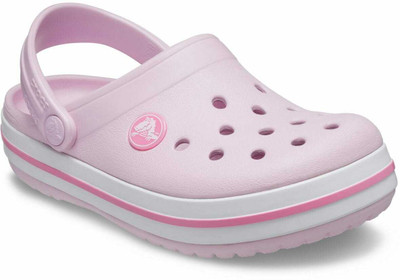 CROCS Boys & Girls Sling Back Clogs(Pink , 12-13 year)