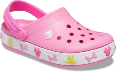 CROCS Boys & Girls Sling Back Clogs(Pink , 5.5 years)