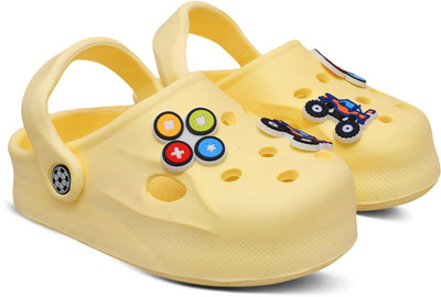 Trendmode Kung Fu Panda Boys & Girls Sling Back Clogs(Brown , 3 to 3.5 year)