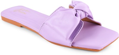 jm looks Girls Slip-on Flats(Purple , 18yr And Above)