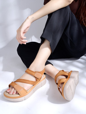 SHOETOPIA Women Heels(Tan , 9)