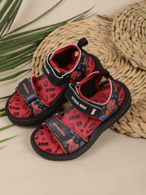 kidsville Boys Velcro Sports Sandals(Multicolor , 3.5 Years)