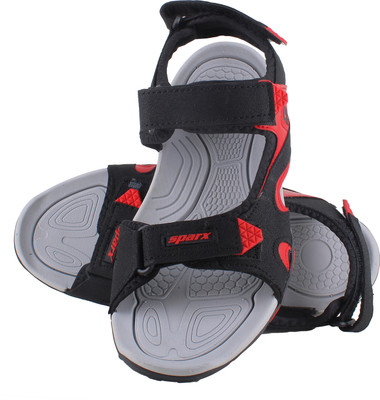 Sparx Boys & Girls Velcro Flats(Black , 10-15 Yrs)