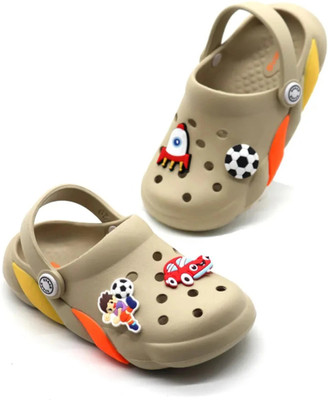 Svaar Boys Sling Back Clogs(Beige , 9 - 10 Years)