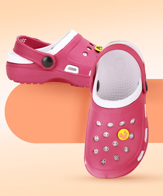Miss & Chief Sling Back Clogs For Girls (Pink) For Rs. 114 @ 90% off