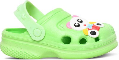 Firstcliq Kung Fu Panda Boys & Girls Sling Back Clogs(Pink , 3.5 year to 4 year)