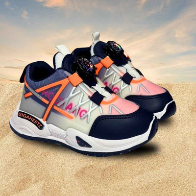 gigahertz Boys & Girls Drawstring Sneakers(Orange, 2.5 - 3 years)
