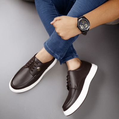 DEALSINJAIPUR Running Shoes For Men(Brown , 8)