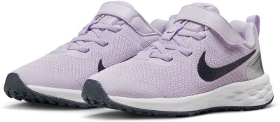 NIKE Boys & Girls Slip on Sneakers(Purple, 9.5-10.5 Years)