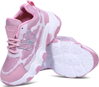 Mukunda Footwear Boys & Girls Lace Casual Boots(Pink, 11-12 years (5))