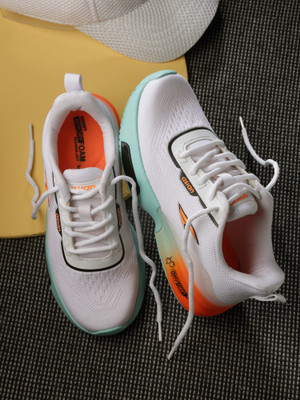 asian Boys Lace Running Shoes(Multicolor, 11-12 Years)