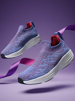 OFF LIMITS Boys Slip on Walking Shoes(Purple, 7-8Y)