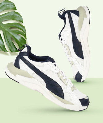 PUMA Boys & Girls Lace Sneakers(White, 10-11 Years)