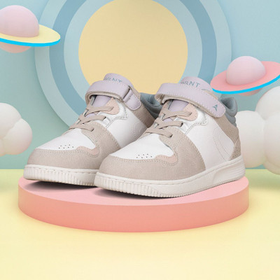 AVANT Boys & Girls Velcro Sneakers(Beige, 7-8Y)