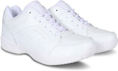 NIVIA Boys Lace Running Shoes(White)