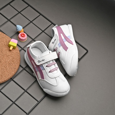 Birde Boys & Girls Velcro Sneakers(Purple, 3-3.5 YEARS)
