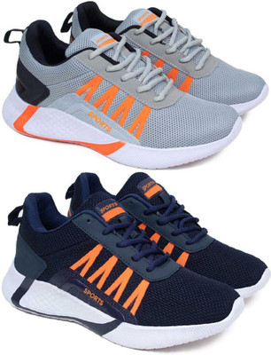 World Wear Footwear Boys Lace Running Shoes(Multicolor, 4.5-5 YEARS)