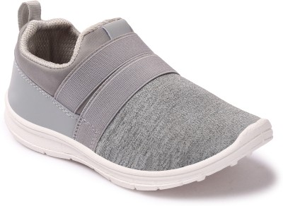 KILLER Boys & Girls Slip on Walking Shoes(Grey, 3.5-4 YEARS)