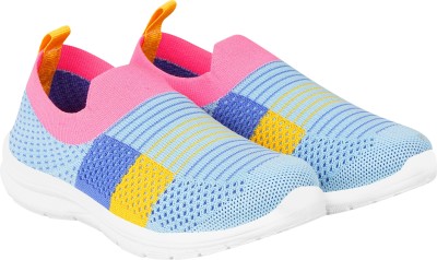 Pu-Pine Boys Buckle Sneakers(Multicolor, 7.5-8 Years)