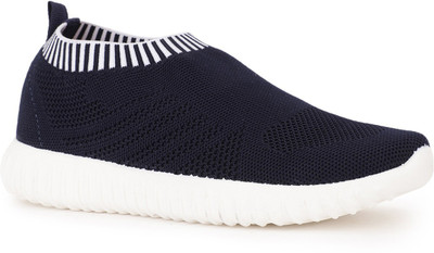 Bata Boys Slip on Walking Shoes(Blue, 13 - 14 YEAR)