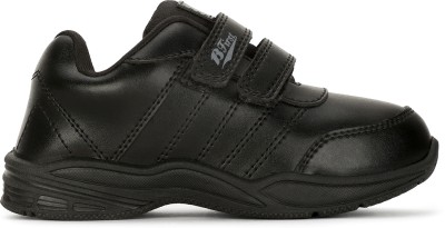 Bata Boys & Girls Velcro Oxford Shoes(Black, 7 - 7.6 YEAR)