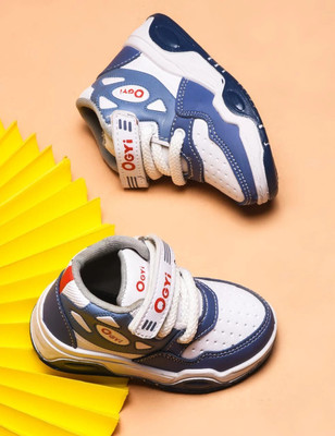 N2PRO Boys & Girls Velcro Sneakers(Blue, 6-7 YEARS)