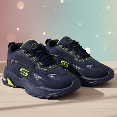 BOOMER CUBS Boys & Girls Lace Sneakers(Green, 8-9 Years)