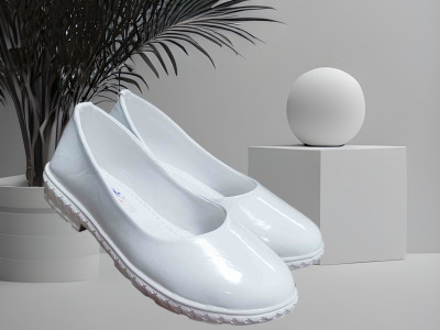 NEWLATESTGOODLOOKING & PERFECTFEELING WITH DEVICE Girls Slip on School Shoes(White, 5-5.5 year)