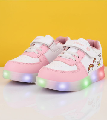 JOSMOS Boys Velcro Sneakers(Green, 2.5-3 YEARS)