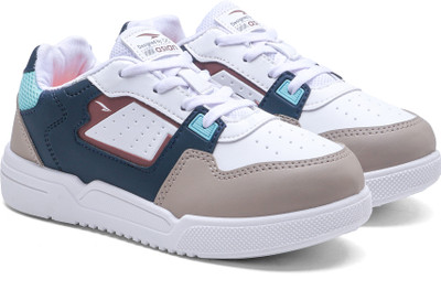 asian Boys Lace Sneakers(Blue, 9-10 Years)