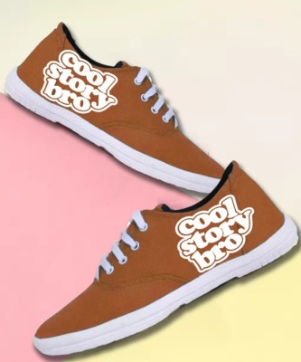 KANEGGYE Boys Lace Sneakers(Tan)