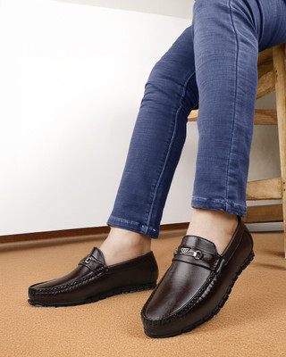 RADHIKA GROUP Loafers For Men(Brown , 6)