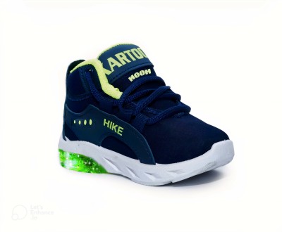 Boys & Girls Lace Casual Shoes(Green)