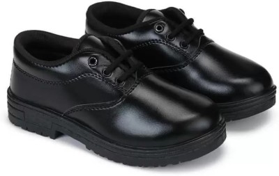 GLJ CLASSMATE Boys Lace Oxford Shoes(Black)