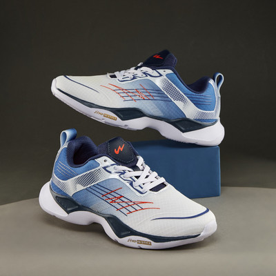 CAMPUS Boys & Girls Lace Running Shoes(White, 9 - 10 Years)