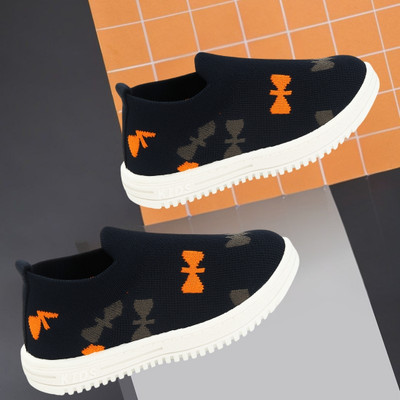 JOSMOS Boys & Girls Slip on Walking Shoes(Blue, 3.3.5 YEARS)