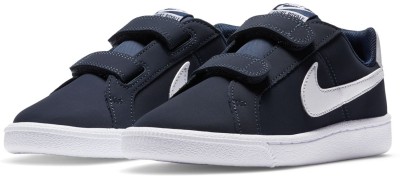 NIKE Boys & Girls Velcro Sneakers(Black, 9.5-10.5 Years)