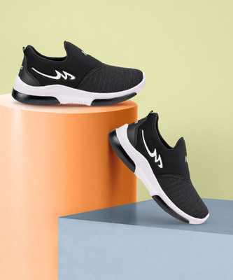 Camfoot Boys Slip on Running Shoes(Black, 8-9 years)
