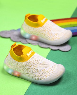 kats Boys & Girls Slip on Walking Shoes(Multicolor, 9-12 MONTHS)