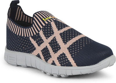 Lucy & Luke Boys & Girls Slip on Walking Shoes(Dark Blue, 3-4 Years)