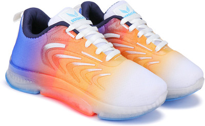 BERSACHE Boys Lace Sneakers(Blue, 7.5-8 Year)