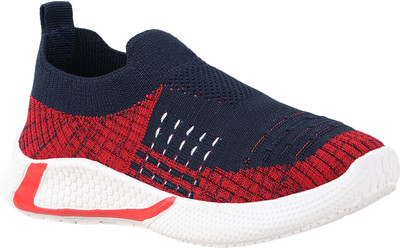 rotation Boys & Girls Slip on Walking Shoes(Red, 2.5-3 YEARS)