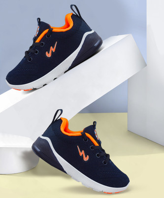 CAMPUS Boys & Girls Lace Walking Shoes(Blue, 7 - 8 Years)